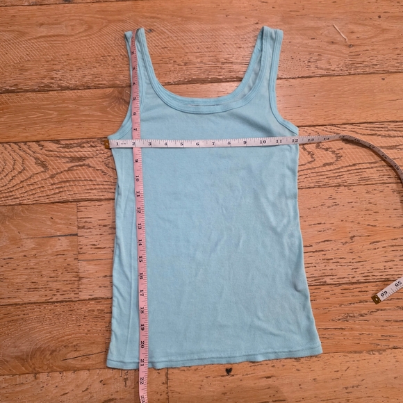 Lucky Brand Light Blue Tank Top summer basics - Picture 4 of 5